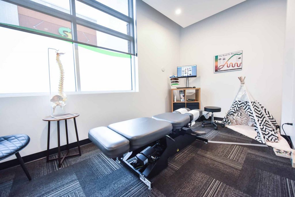 Chiropractic Treatment Room | Complete Health | Chiropractic & Wellness Clinic | Okotoks & SW Calgary